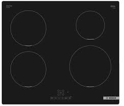 Εντοιχιζόμενο Επαγωγικό Πλάτω Bosch Serie 4 PUE611BB5D Μαύρο 59,2 εκ. με 4 Επαγωγικές Ζώνες