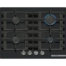 Εστία αερίου Bosch Serie 4 PNP6B6K40 με 4 ζώνες