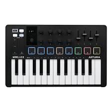 Arturia MiniLab 3 – MIDI πληκτρολόγιο ελέγχου, μαύρο