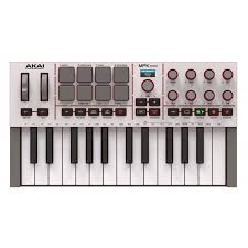AKAI MPK Mini MK4 - MIDI ελεγκτής / πίνακας ελέγχου πλήκτρων, λευκός