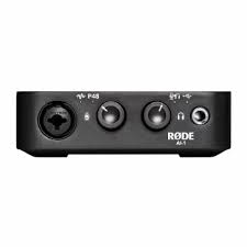 RODE AI-1 USB Ηχητική διεπαφή με προενισχυτή A-A, 24 bit 96 kHz, Μαύρο