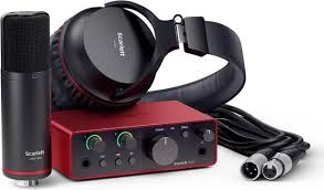 Σετ Εγγραφής Focusrite Scarlett Solo Studio