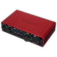 Focusrite Scarlett 2i2 USB-C 4ης Γενιάς - ηχητική κάρτα