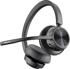HP Poly Voyager 4320 UC Stereo USB-A Headset +BT700 USB-A Adapter +Charging Stand