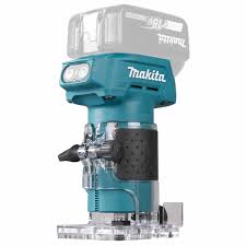 Battery-powered milling machine Makita DRT52Z Blue, Black