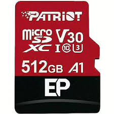 Patriot Memory PEF512GEP31MCX memory card 512 GB MicroSDXC Class 10