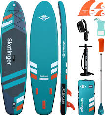 Κλασική σανίδα SUP SKATINGER Jade 320x81x15 εκατοστά για γενική χρήση