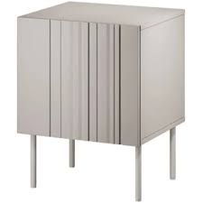 2pc bedside cabinet ISLA 44.5x40x59 cashmere matt
