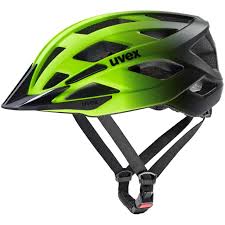 UVEX I-vo 2 Cycling Helmet 60–64 cm, Neon Yellow/Black Matt