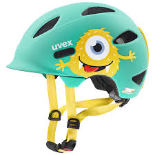 Kask rowerowy dziecięcy uvex oyo style monster lagoon matt 50-54