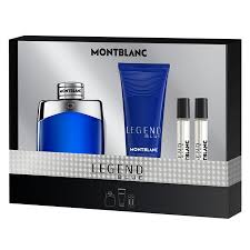 Montblanc Legend Blue EDP 100 ml + SG for Body & Hair 100 ml + EDP MINI 2 x 7,5 ml (man)