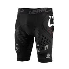 Spodenki z ochraniaczem LEATT Impact Shorts 3DF 4.0 rozmiar M, czarne