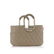 Reisenthel loopshopper M frame rhombus olive