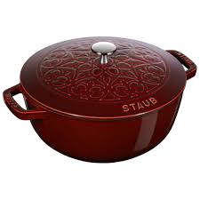 Staub La Marmite 24cm round, Grenadine, Cast Iron