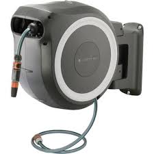 Gardena Wall-mounted Hose Box RollUp L (white) 30 m