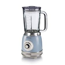 Ariete Vintage Glass Mixer 1.5 L Blue