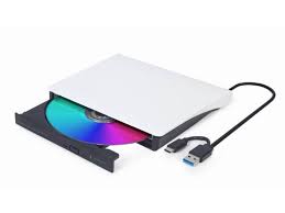 gembird DVW EXT SLIM DVD-USB-031 white USB-C&3.1 DVD8x CD24x