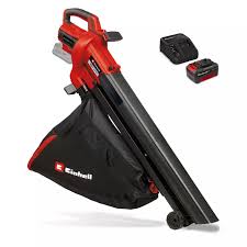 Einhell Power X-Change VENTURRO 18/210 Kit, 18V Cordless Leaf Vacuum/Blower (red/black)