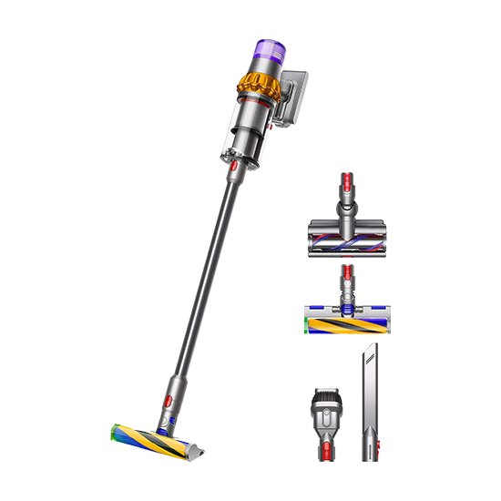 Dyson Vacuum Cleaner V15 Detect Absolute (2023) - Yellow/Nickel