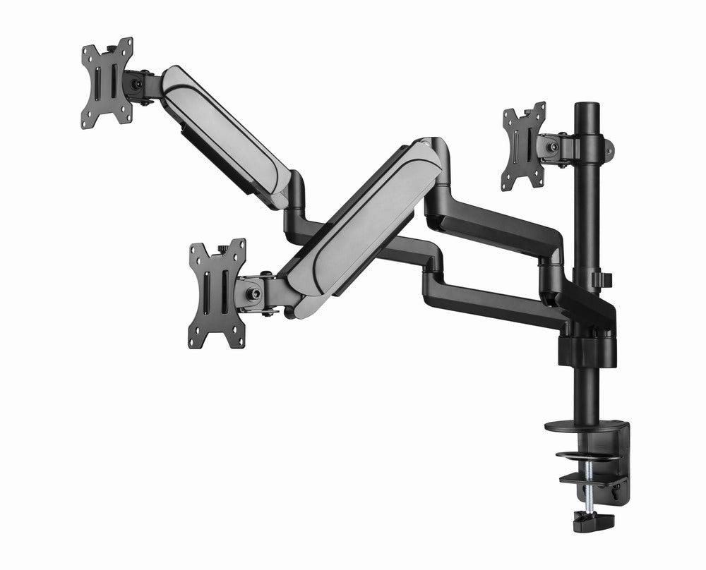Gembird MA-DA3-01 monitor mount / stand 68.6 cm (27") Desk Black