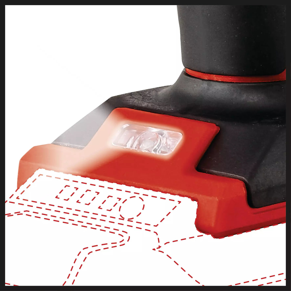 Glue gun TE-CG 18 Li-Solo AKU EINHELL Black, Red
