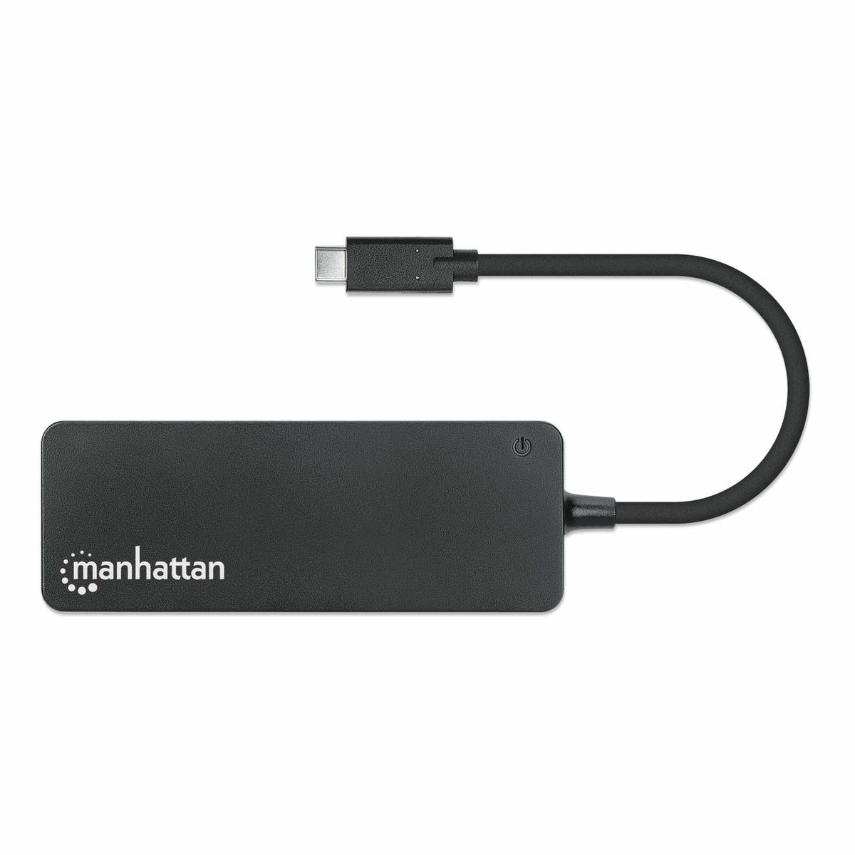 MANHATTAN 7-Port USB Hub USB-C Plug to USB-A Ports 5 Gbit/s Black