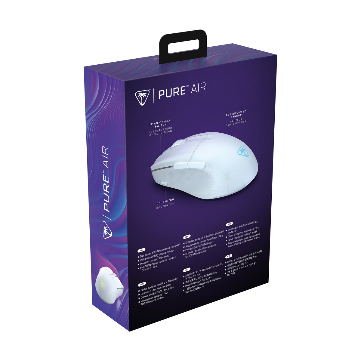 Turtle Beach Pure Air Gaming Mouse, white