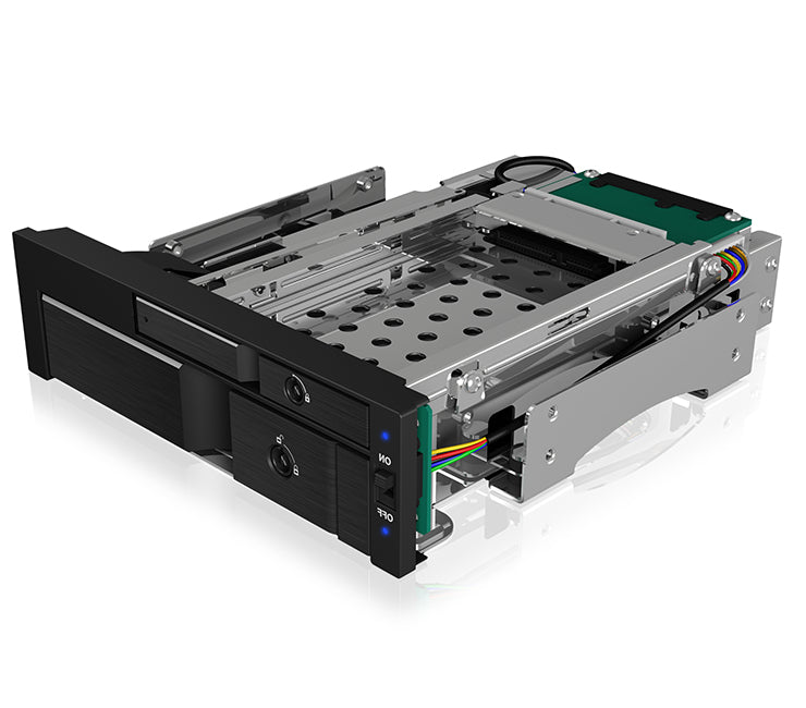 We-Ra IcyBox 1x2.5" + 1x3.5" SATA/SAS => 2x SATA Host 5.25"