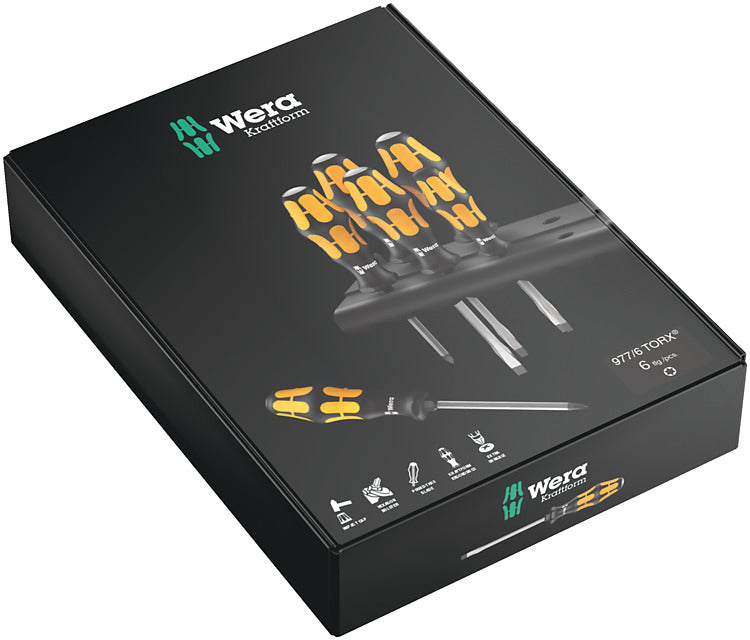 WERA 977/6 TORX Kraftform Wera screwdriver set