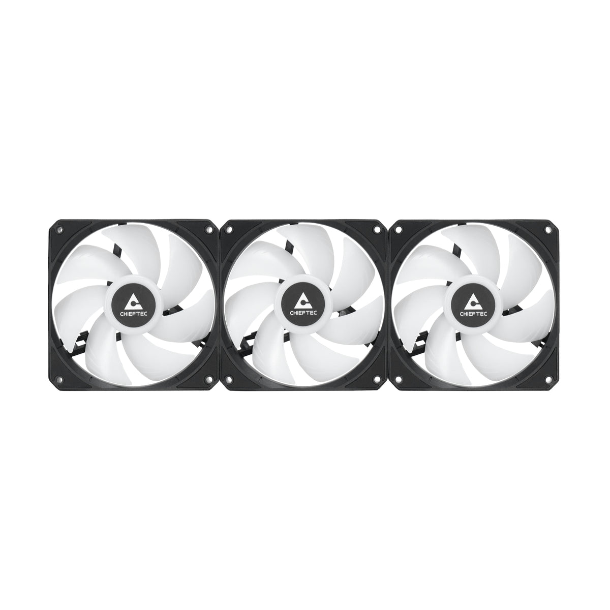 Chieftec CLC-360-VRM-RGB computer cooling system Computer case All-in-one liquid cooler 12 cm Black