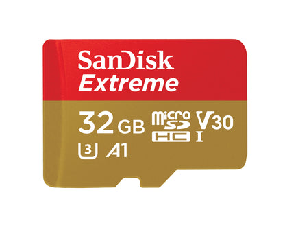 SD MicroSD Card  32GB SanDisk Extreme SDHC inkl. Adapter