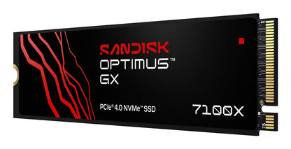 SanDisk Optimus GX 7100X 2 TB M.2 PCI Express 4.0 NVMe TLC 3D NAND