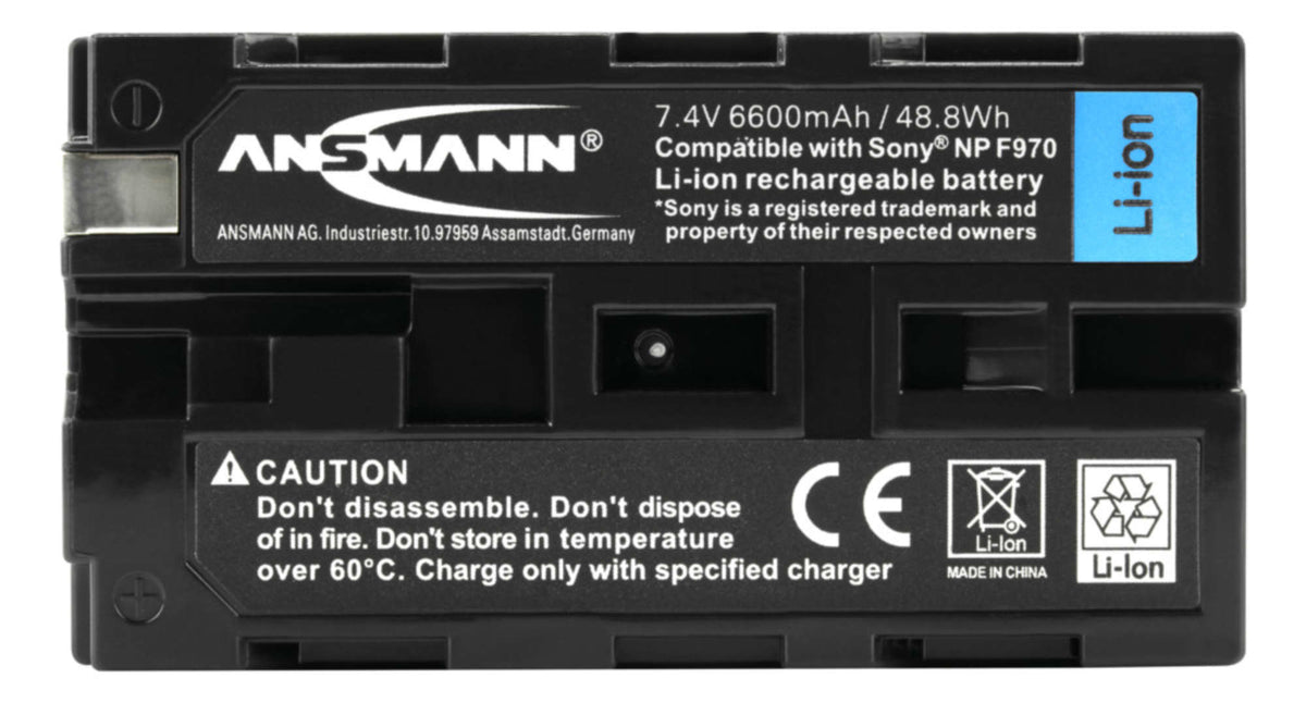 Ansmann A-Son NP-F970 6600mAh