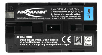 Ansmann A-Son NP-F970 6600mAh