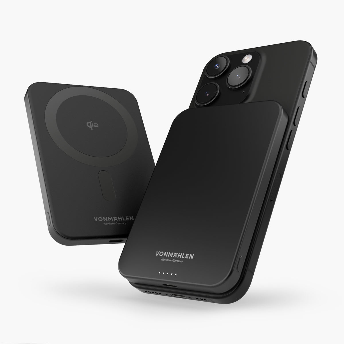 Vonmahlen Evergreen Mag Magnetic Powerbank 5,000 mAh — Black