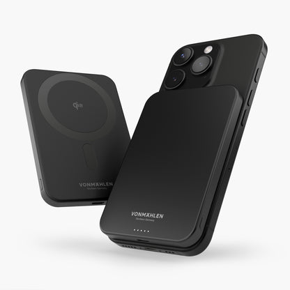 Vonmahlen Evergreen Mag Magnetic Powerbank 5,000 mAh — Black