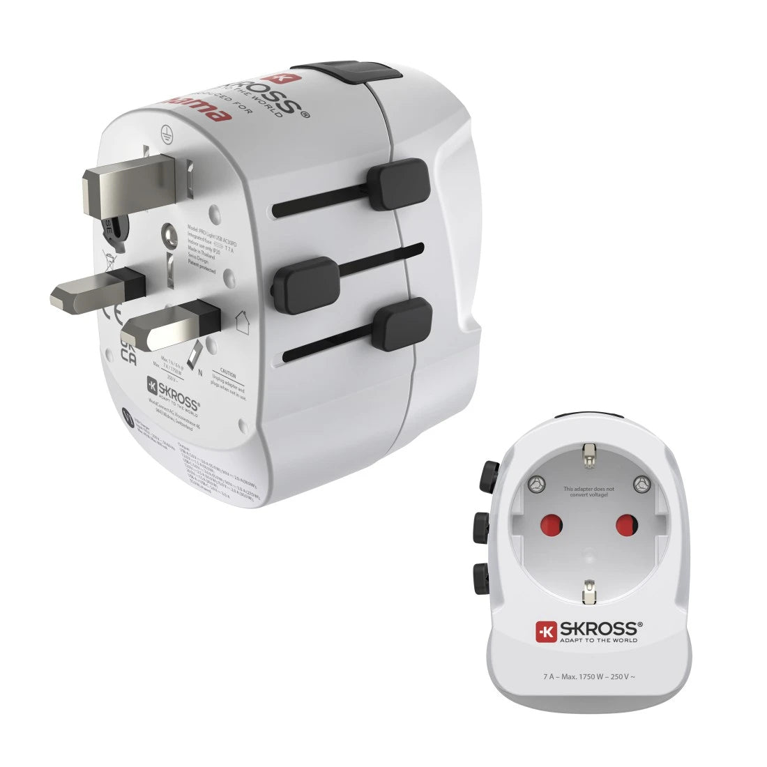 Hama World Travel Adapter ProLight 0PD, 3-pin, 30 W