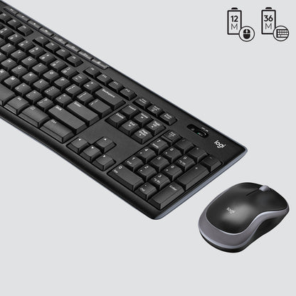 LGN Logitech MK270 Wireless Desktopset US Layout