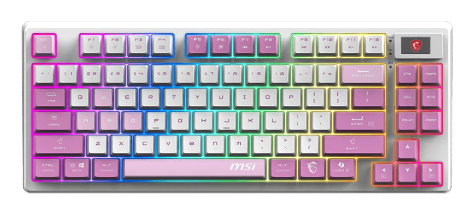 MSI FORGE GK600 TKL Violet, wireless