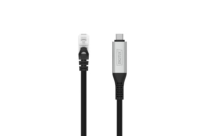 DIGITUS USB 3.2.RJ45 Ethernet Kabel S/FTP 15 m