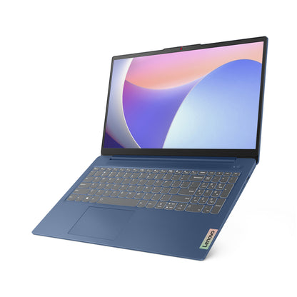 Lenovo IdeaPad Slim 3 15IRU8 i3-1315U 15.6" FHD IPS 300nits AG 8GB LPDDR5-4800 SSD512 Intel UHD Graphics 47Wh Win11 Abyss Blue