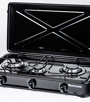 Countertop Hob Gas Ravanson K-03TB [white; 3 zone(s)]