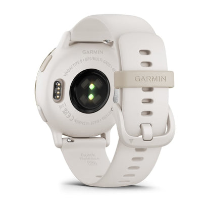 Garmin Vivoactive 5 3.05 cm (1.2") AMOLED 42 mm Digital 390 x 390 pixels Touchscreen White Wi-Fi GPS (satellite)