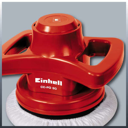 Einhell Auto Πολιερμηχανή CC-PO 90 (Κόκκινη, 90 Watt)