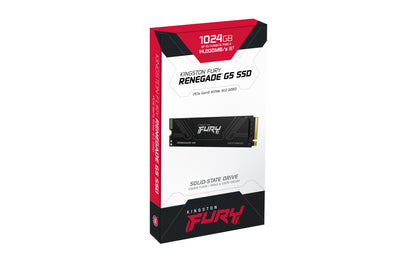 Kingston Renegade G5 1 TB (schwarz, PCIe 5.0 x4, NVMe, M.2 2280)
