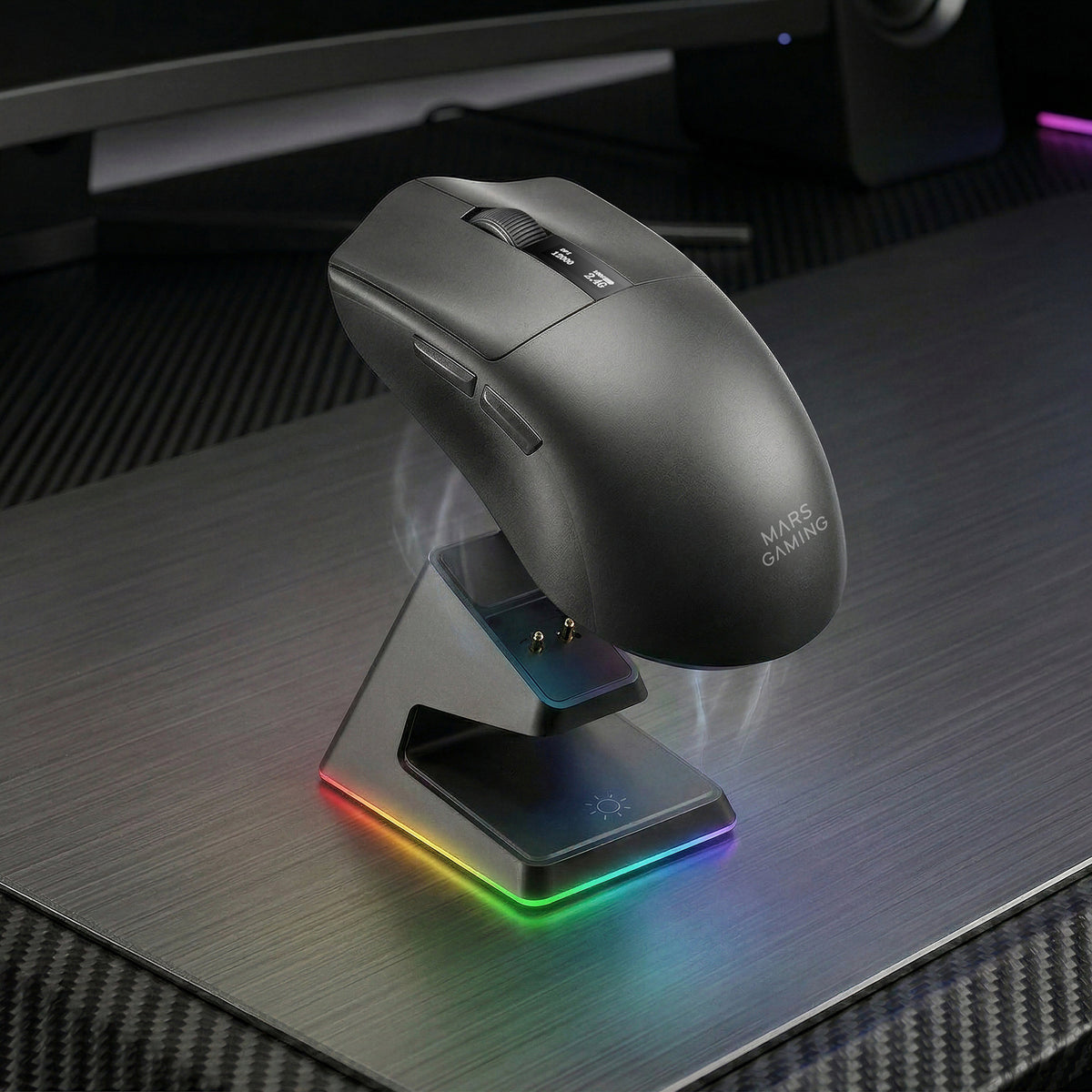 Mars Gaming MMWELITE mouse Right-hand Bluetooth Optical 20000 DPI