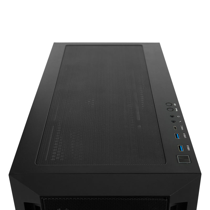 Chieftec PC Case GA-01B-L-OP APEX LUMO Midi Tower Black