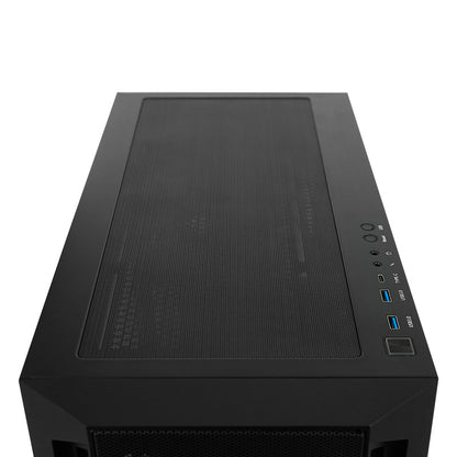 Chieftec PC Case GA-01B-L-OP APEX LUMO Midi Tower Black