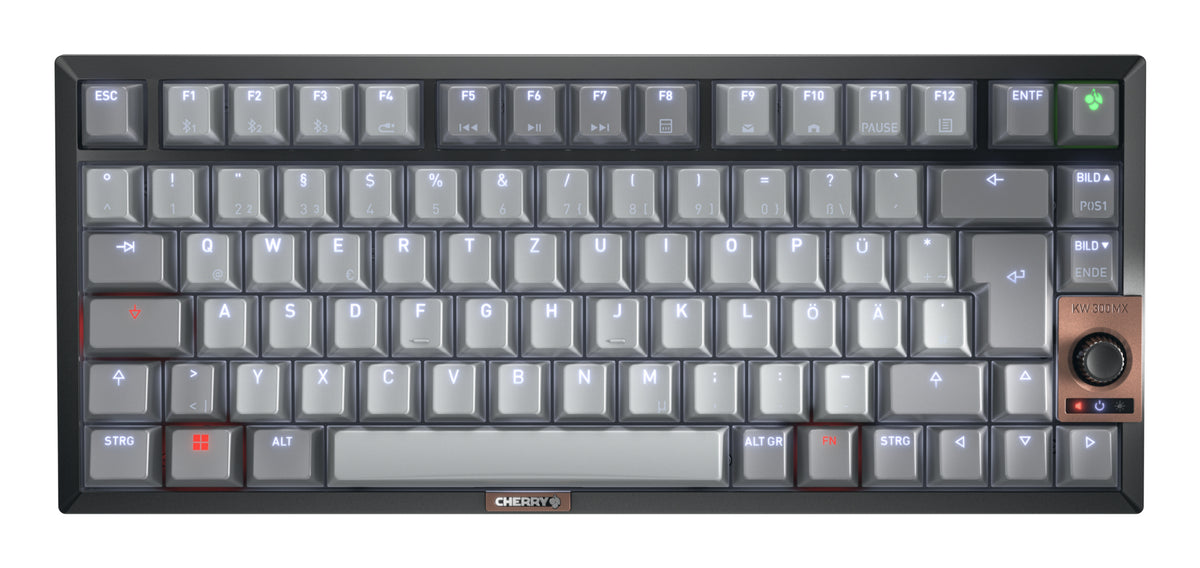 CHERRY TAS Keyboard KW 300 MX SILENT SWITCH - Αθόρυβο Πληκτρολόγιο με Μοναδικούς Διακόπτες
