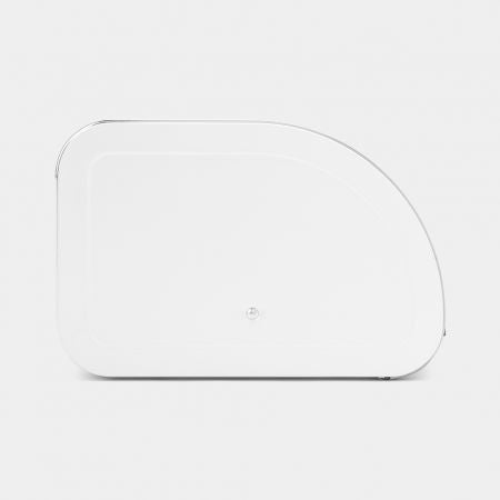 Brabantia Roll Top Bread Bin white, medium